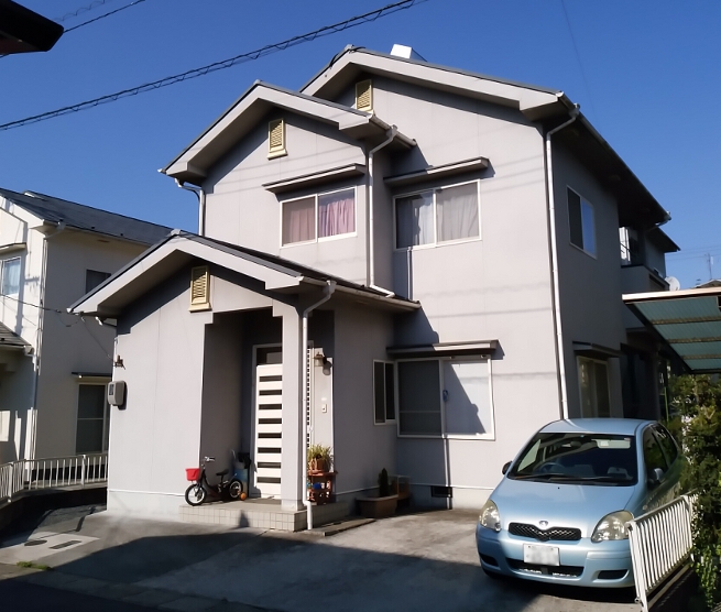 津山市 屋根・外壁塗装　K様邸工事完了　